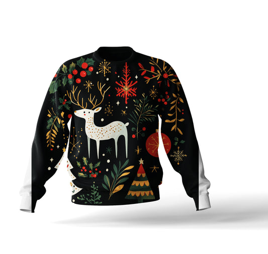 Christmas Sweatshirt – Reindeer